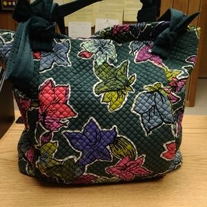 Vera Bradley East West Tote Falling Waters Bag